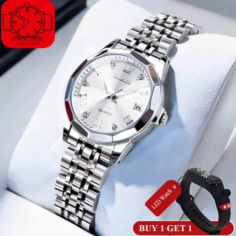 Women Water Proof Elegant Luminous Ladies Watches