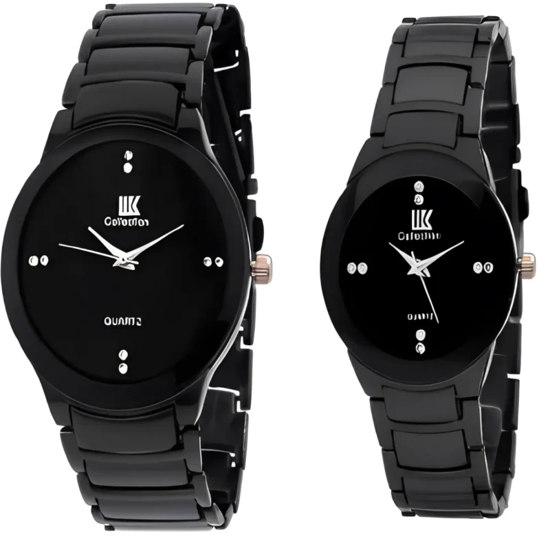 2Pcs stylish Couple Watches for Men & Women