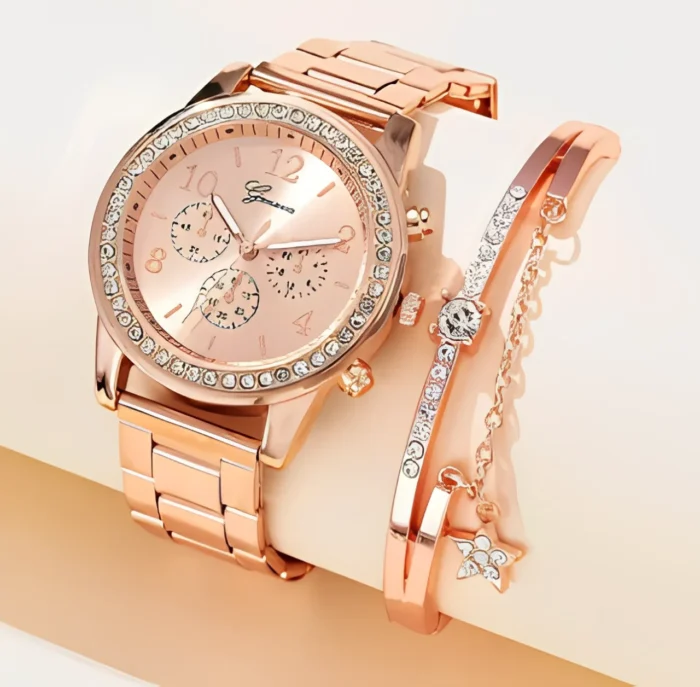 Ladies Quartz Wrist Fashion Women Diamond Watches