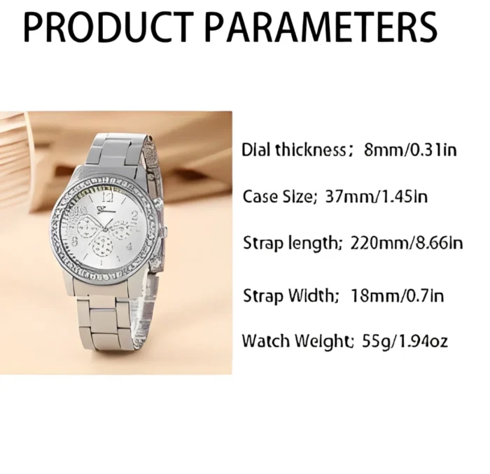 Ladies Quartz Wrist Fashion Women Diamond Watches