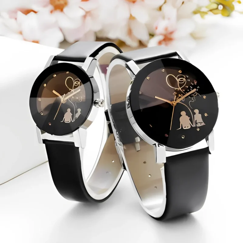 Male & Female Student Fashion Quartz Couple Watch