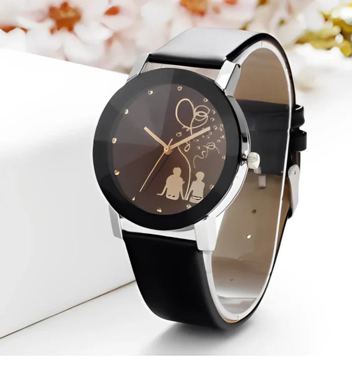 Male & Female Student Fashion Quartz Couple Watch