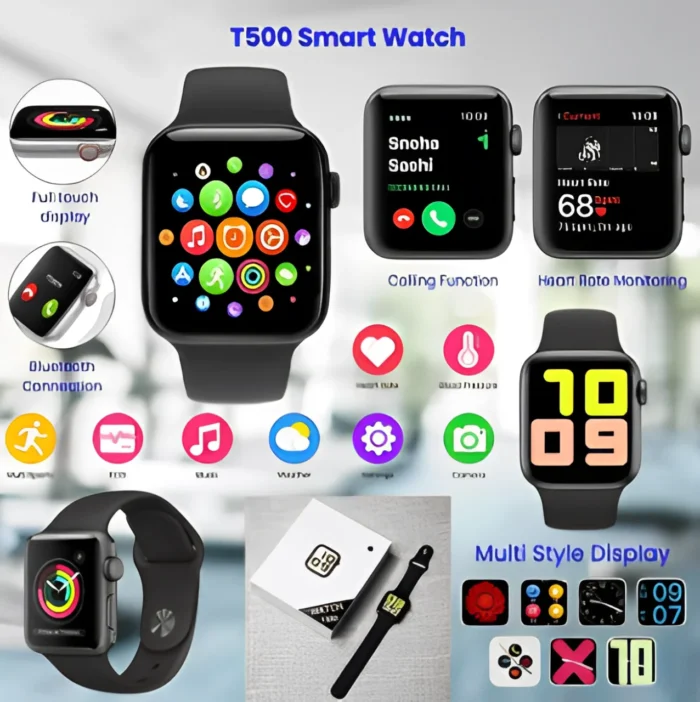 T500T500 ultra pro plus Bluetooth Heart rate Call Smart Watch