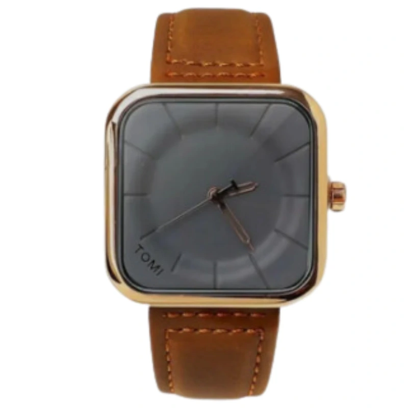 TOMI T-093 Men's Wrist Watch Square