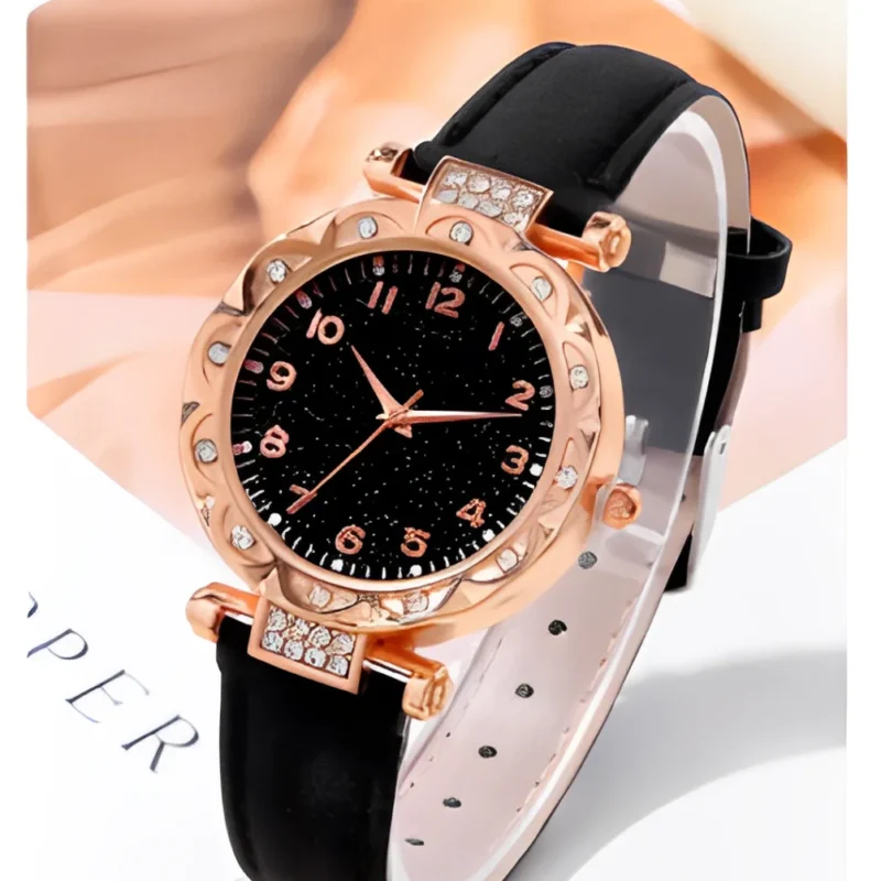 Women's Fashion Watch Versatile Starry Sky Diamond