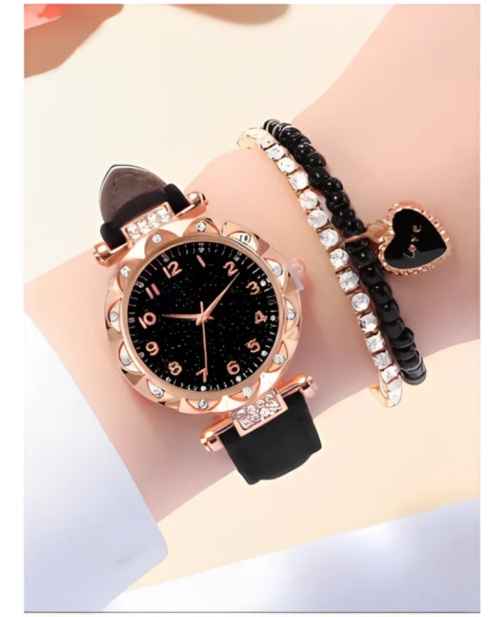 Women's Fashion Watch Versatile Starry Sky Diamond