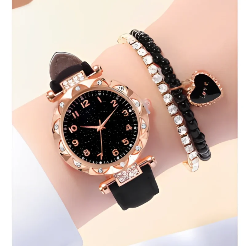 Women's Fashion Watch Versatile Starry Sky Diamond