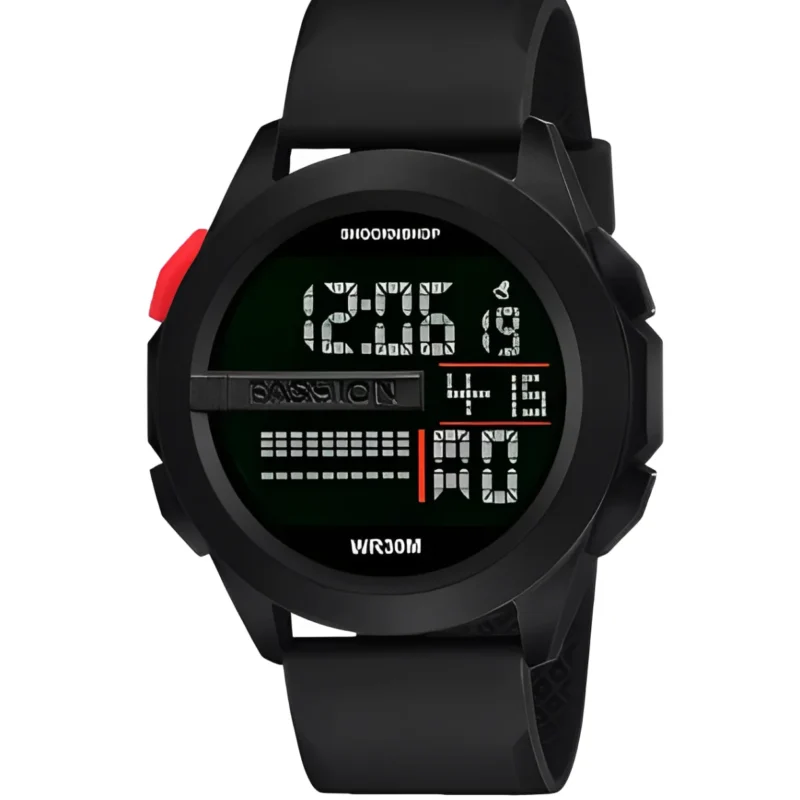 Digital High Quality LED Wrist Sports Watch With Rubber Strap