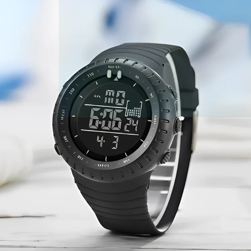 Military Men's Digital Sports Watch Waterproof with LED Back light