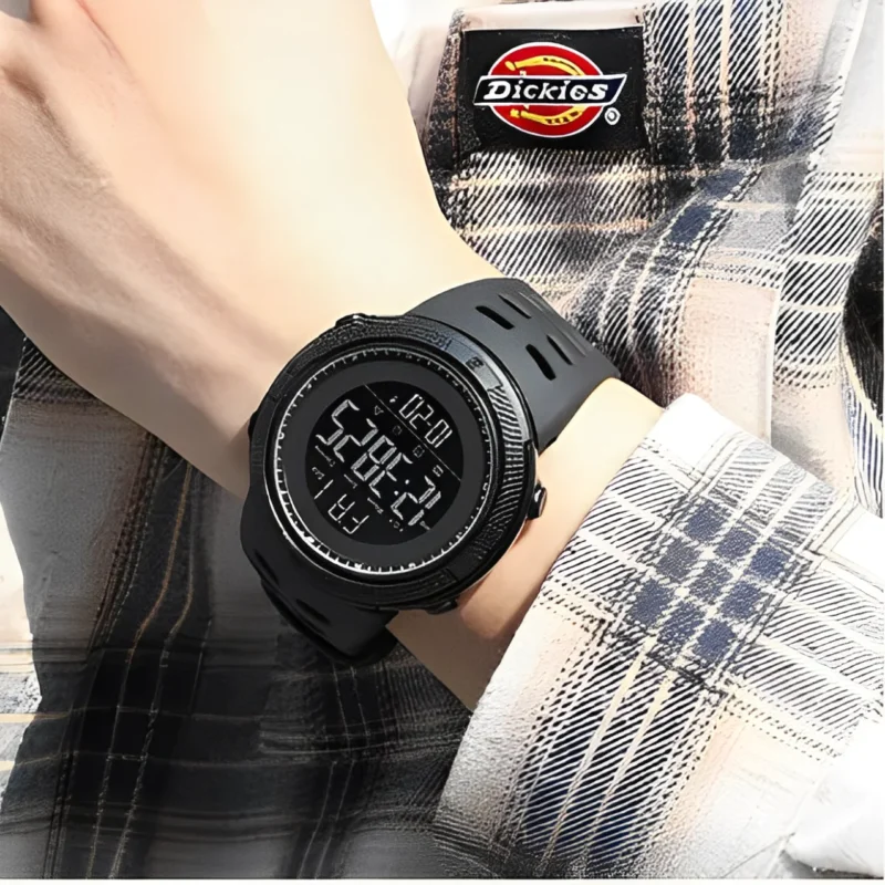 Multifunction Digital LED Military Men Sports Watch