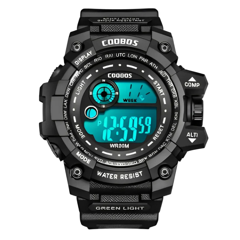 Waterproof Led Digital High Quality Sports Boys Watch